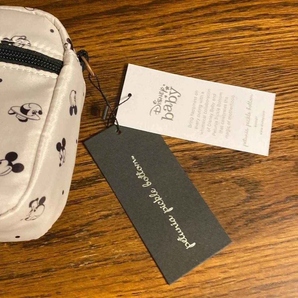 Petunia Pickle Bottom Mickey Mouse Convertible Belt Bag - Picture 8 of 8